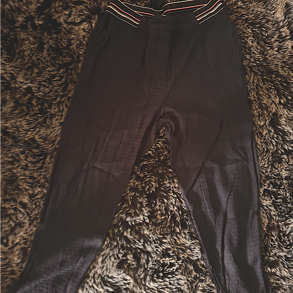 Anthro silky trouser size S
